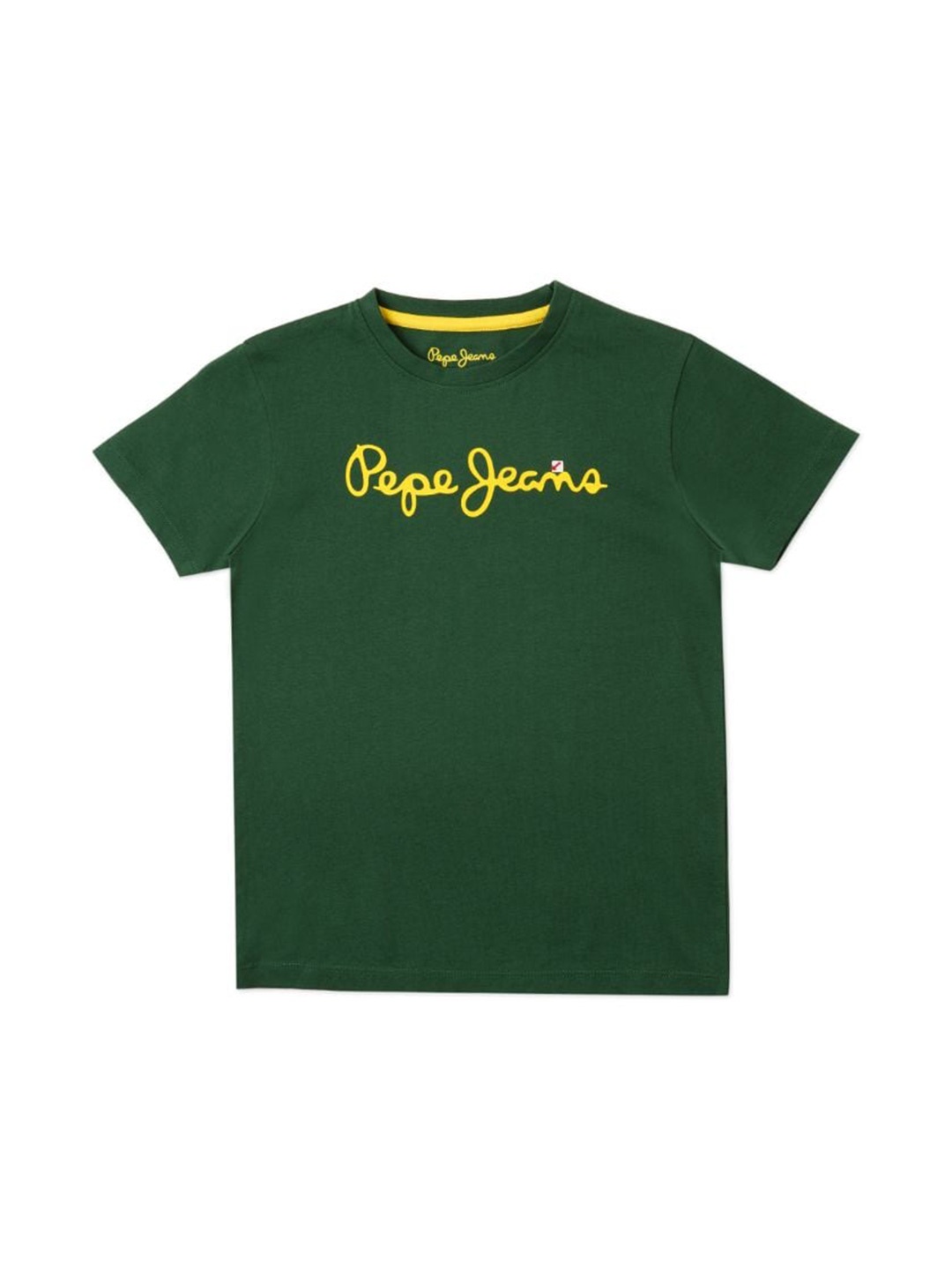 

Pepe Jeans Boys Brand Logo Printed T-Shirt, Green