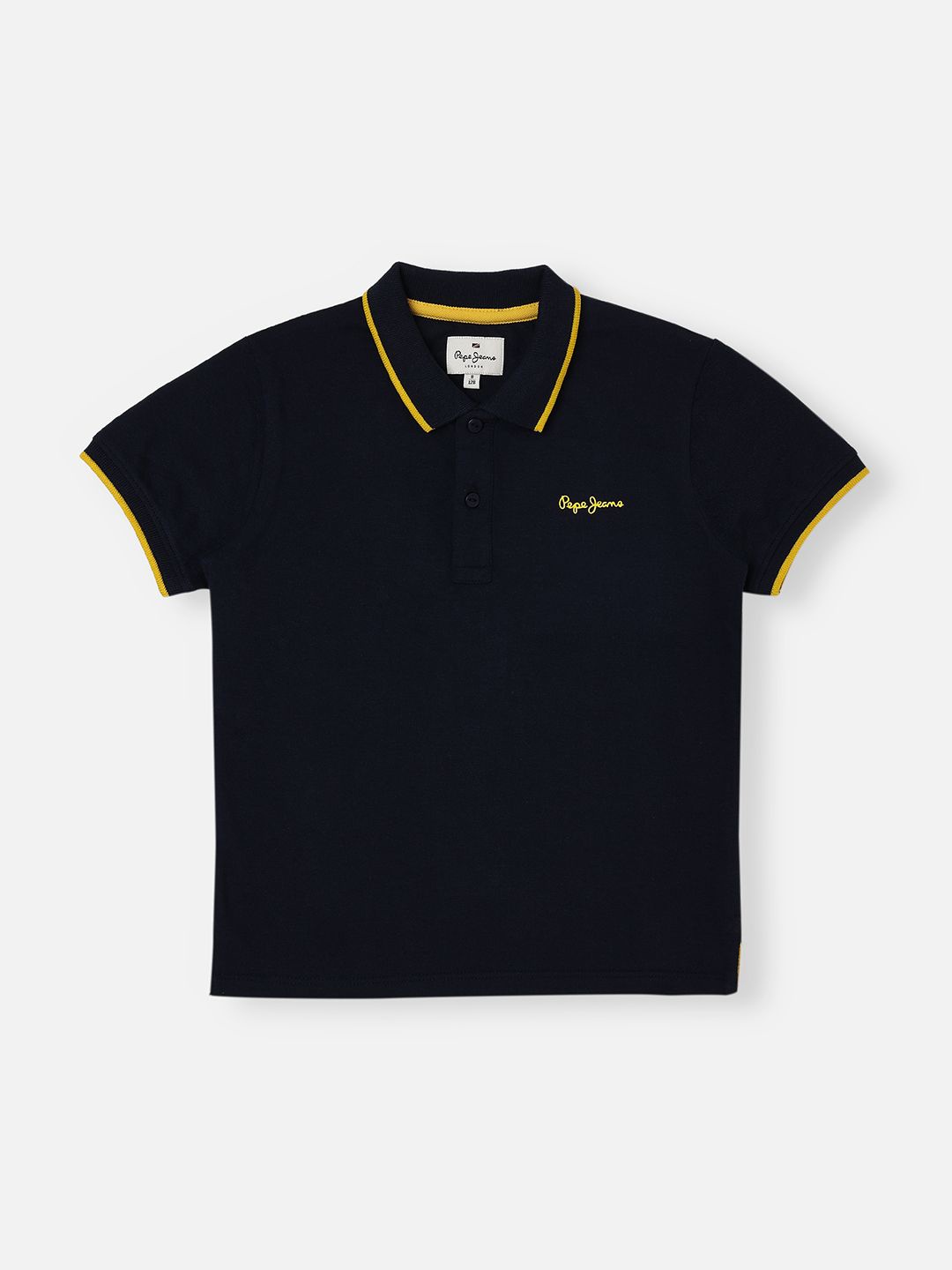 

Pepe Jeans Boys Polo Collar T-Shirt, Navy blue
