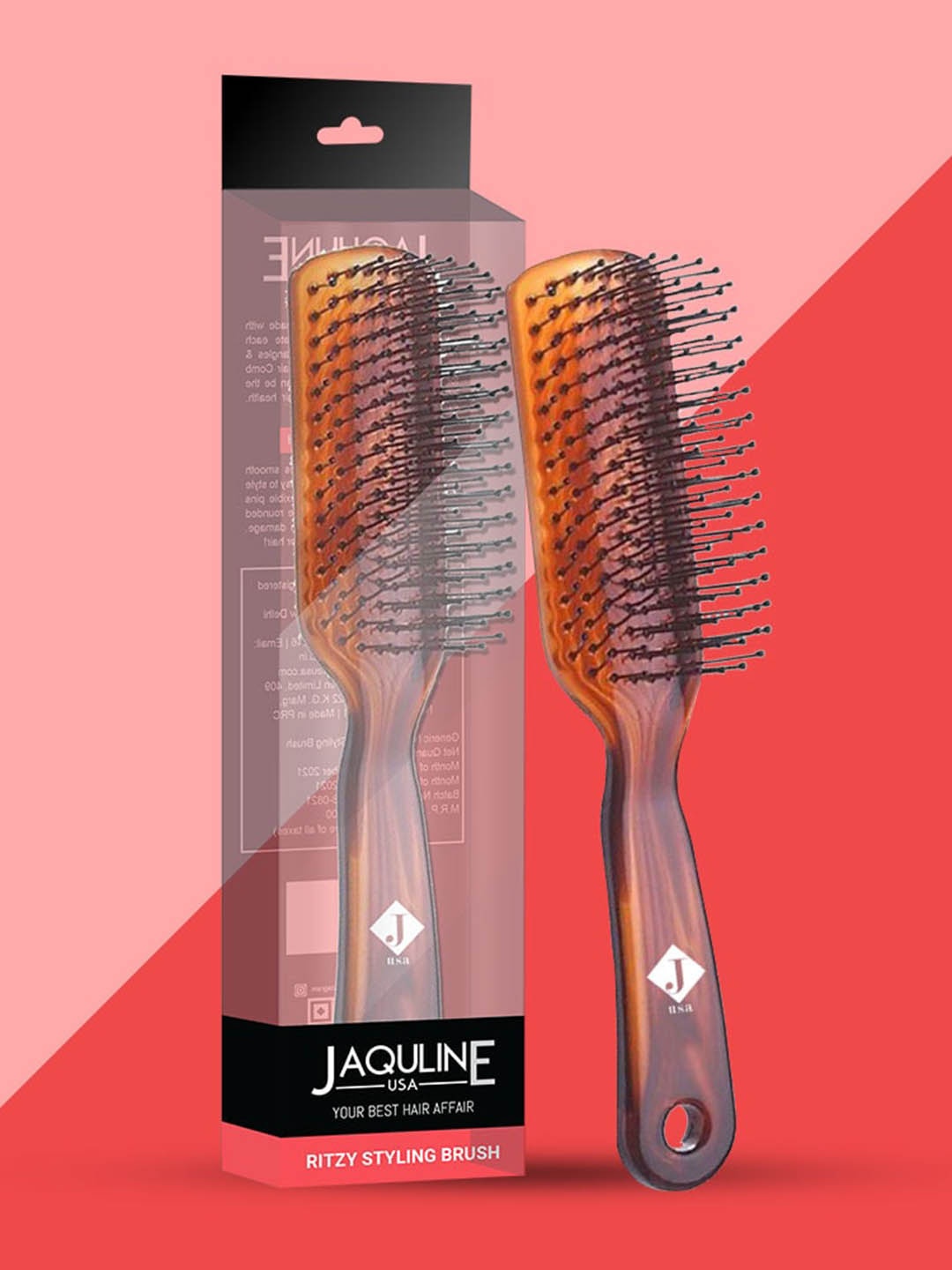 

Jaquline USA Styling Brush, Brown