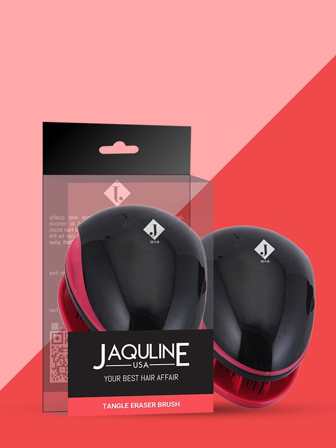 

Jaquline USA Swish Tangle Eraser Brush, Black