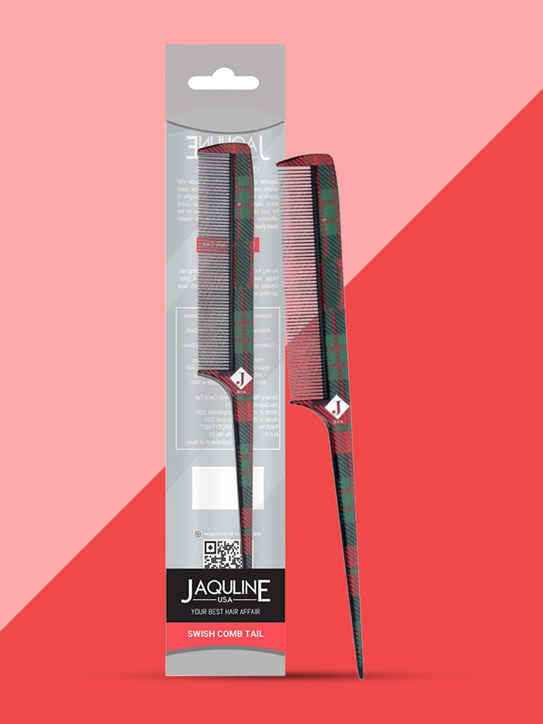 

Jaquline USA Swish Comb Tail, Green