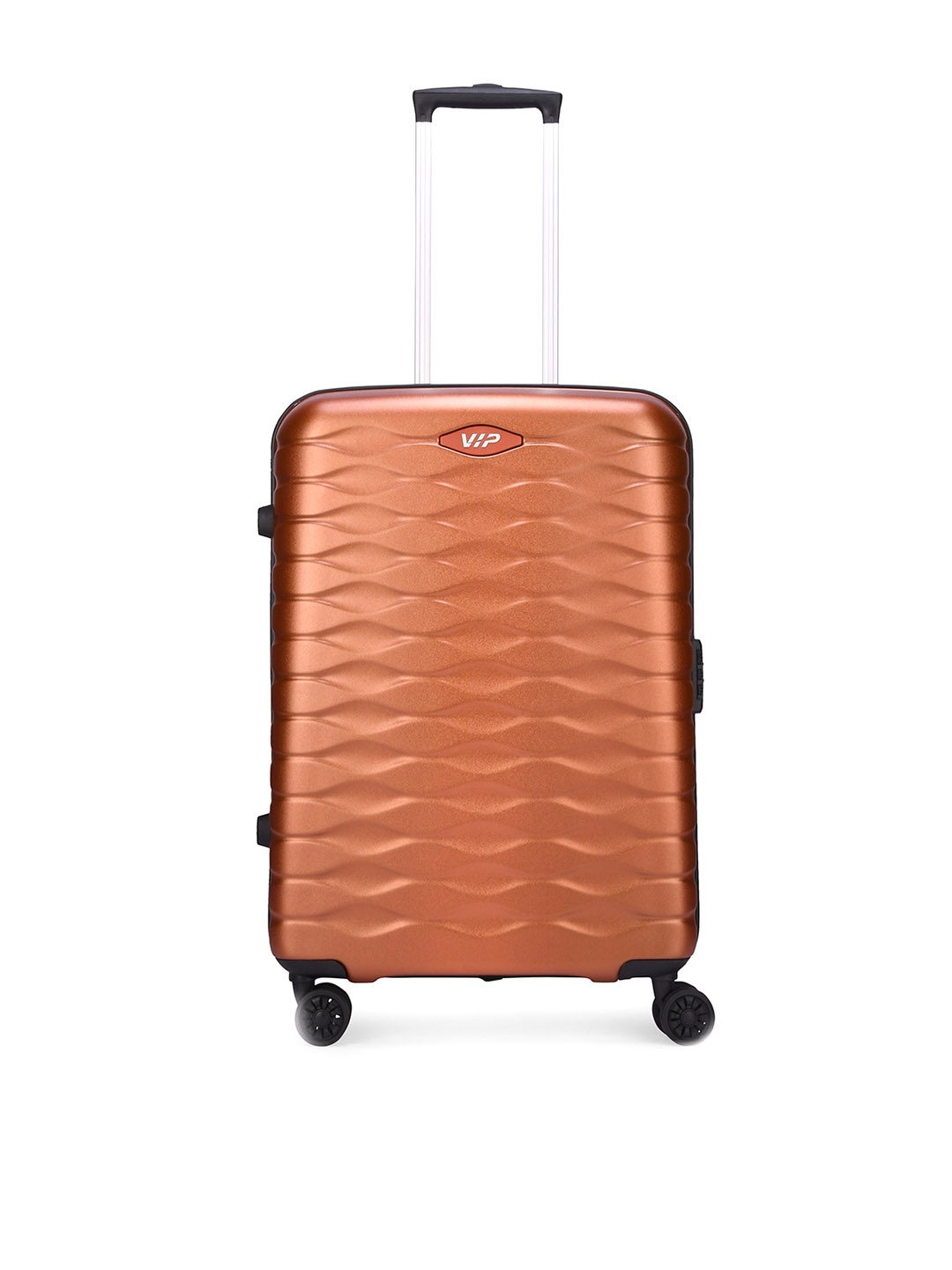 

VIP Hard-Sided Trolley Suitcase, Brown