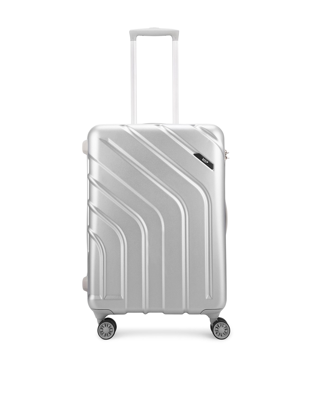 

VIP Hard-Sided Trolley Suitcase, Silver