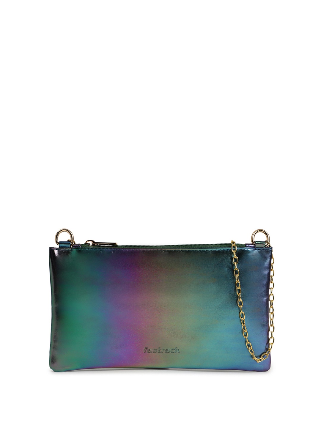 

Fastrack Structured Sling Bag, Blue