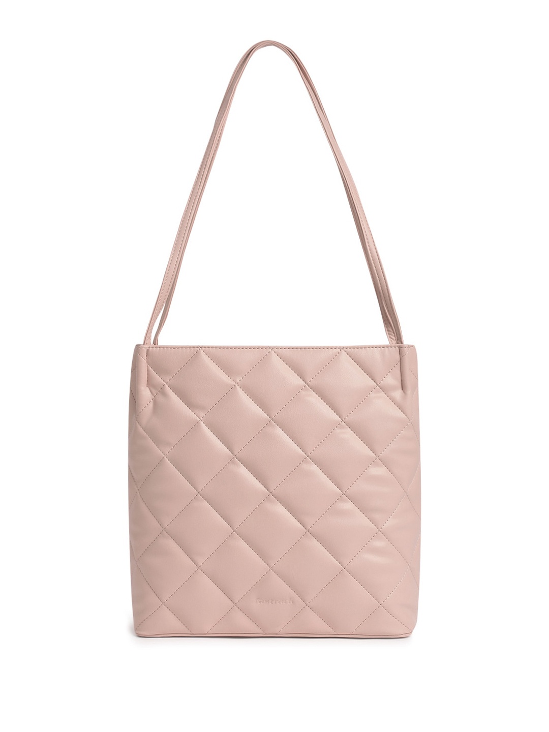 

Fastrack Textured Structured Handheld Bag, Pink