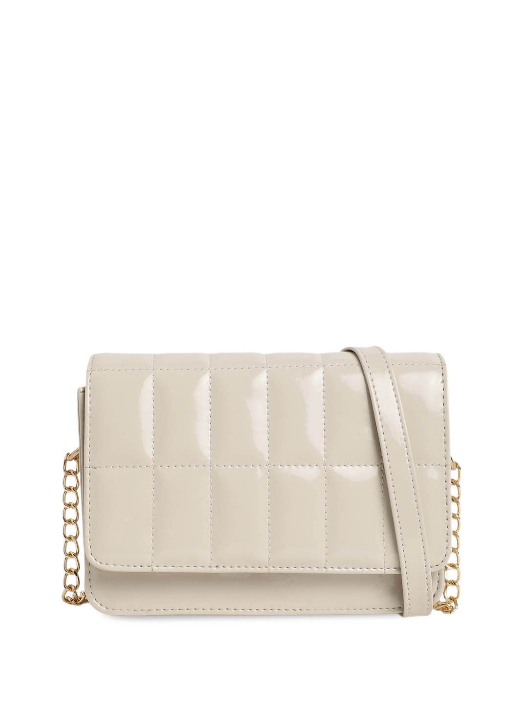 

Fastrack Embellished PU Swagger Sling Bag, White