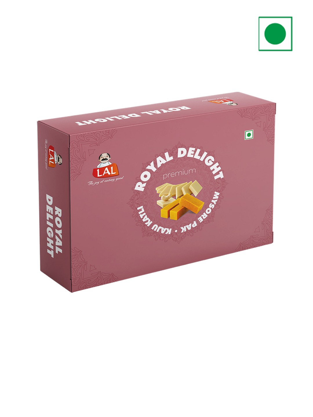 

Lal Sweets Royal Delight- 400g, Red