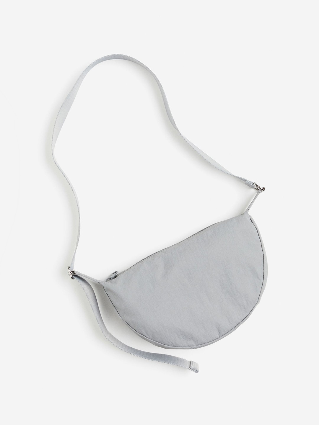 

H&M Nylon Shoulder Bag, Grey