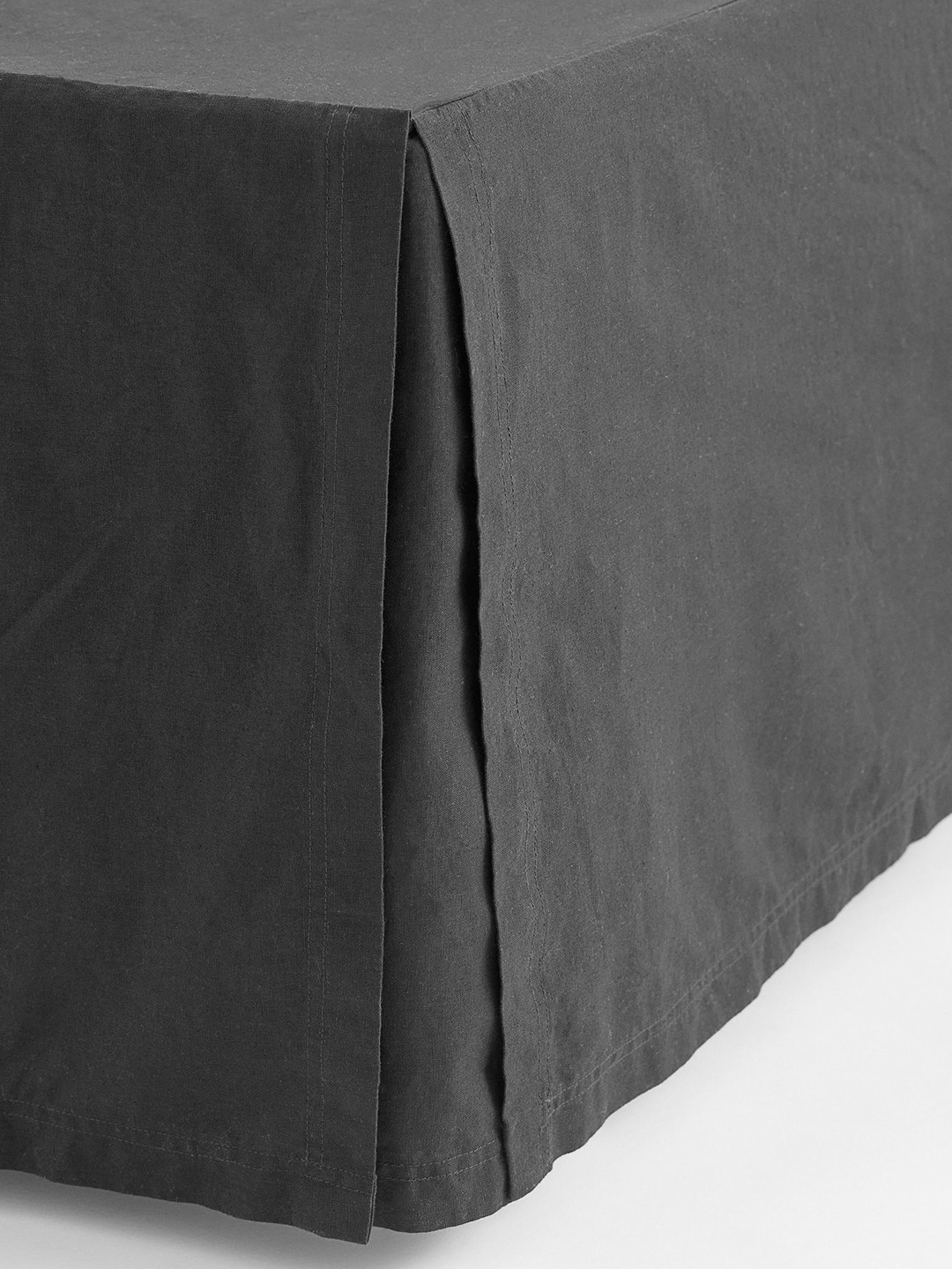 

H&M Black Cotton Linen Valance Curtains