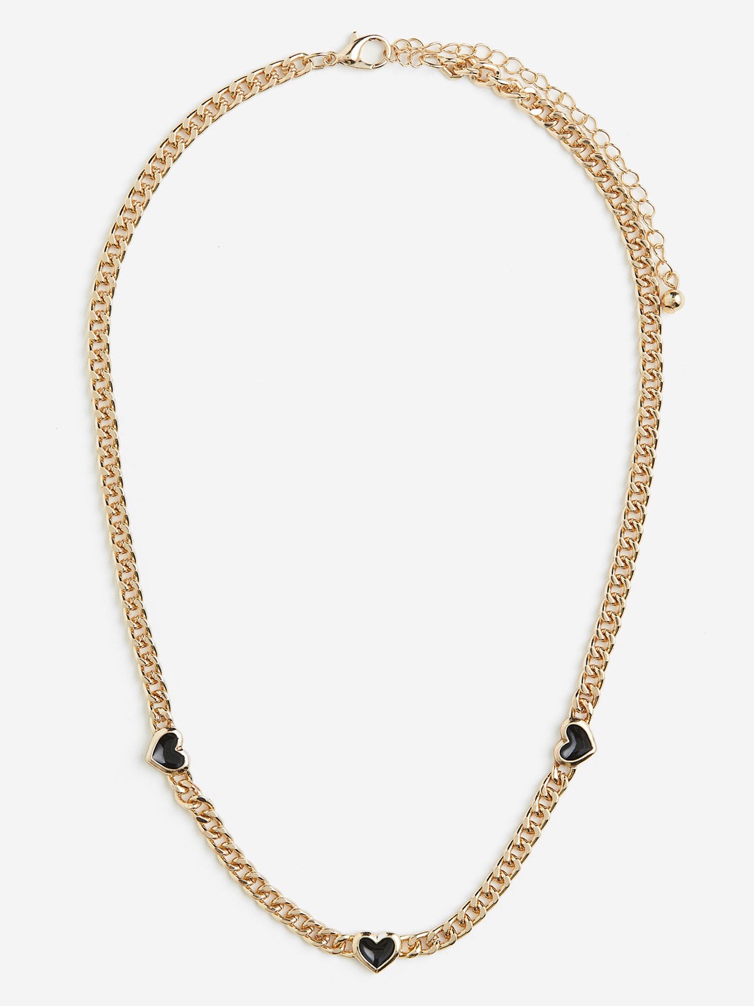 

H&M Heart-Detail Necklace, Gold