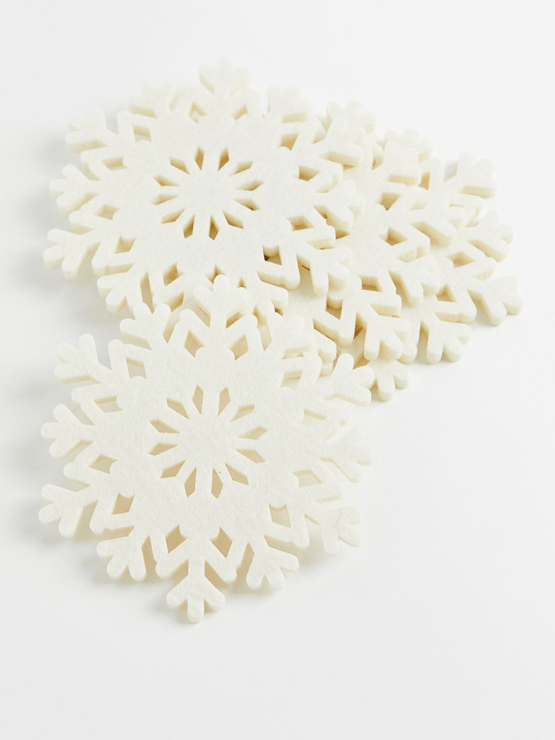 

H&M White 4-Pack Felt Coasters