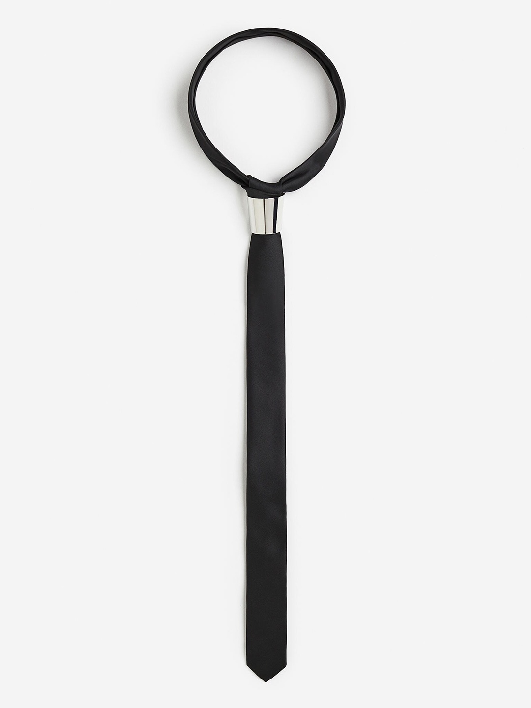 

H&M Women Satin Tie, Black