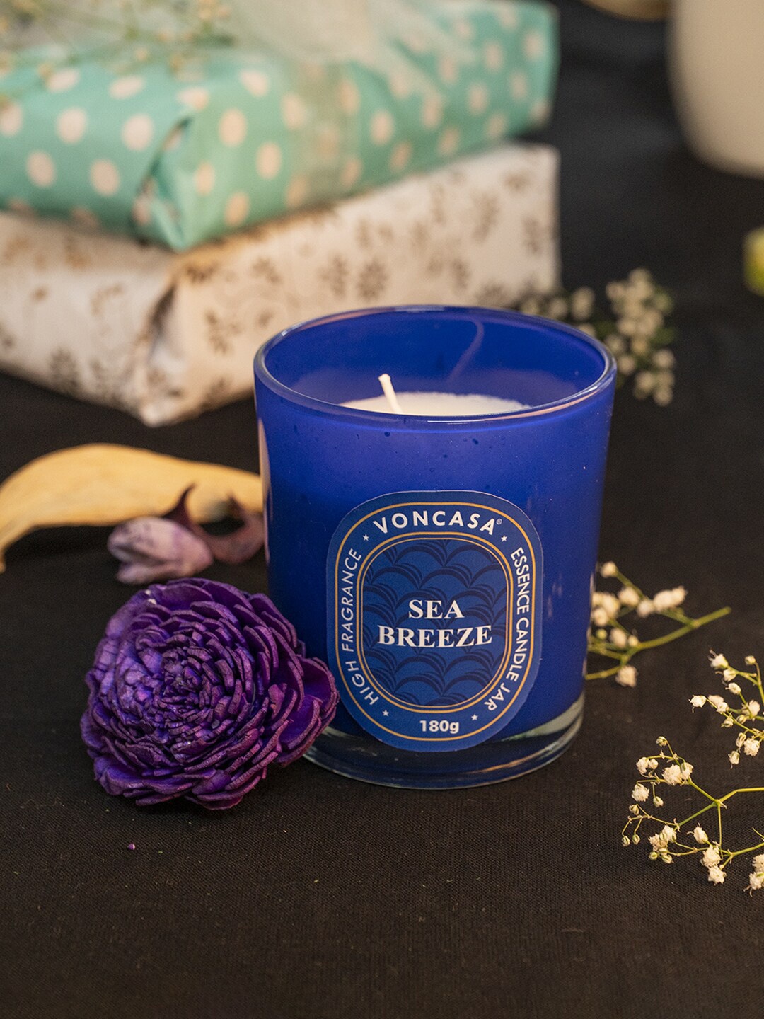 

MARKET99 Sea Breeze Blue Eco-Friendly Candle