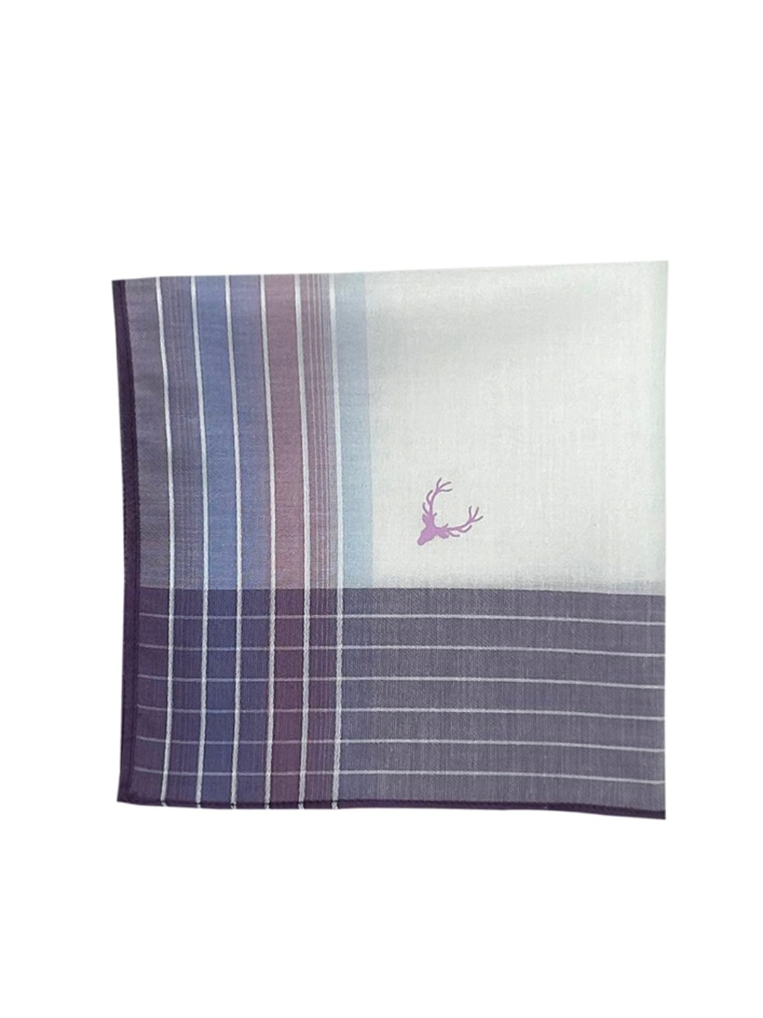 

Allen Solly Pack Of 3 Striped Cotton Handkerchiefs, Purple