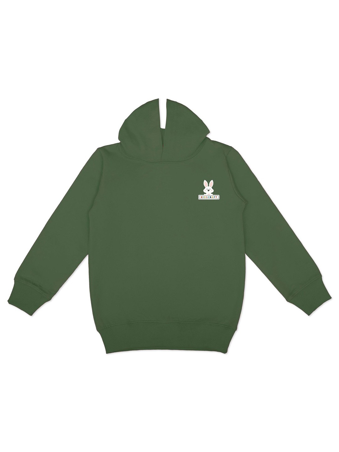 

KIDSCRAFT Boys Green Hooded Sweatshirt