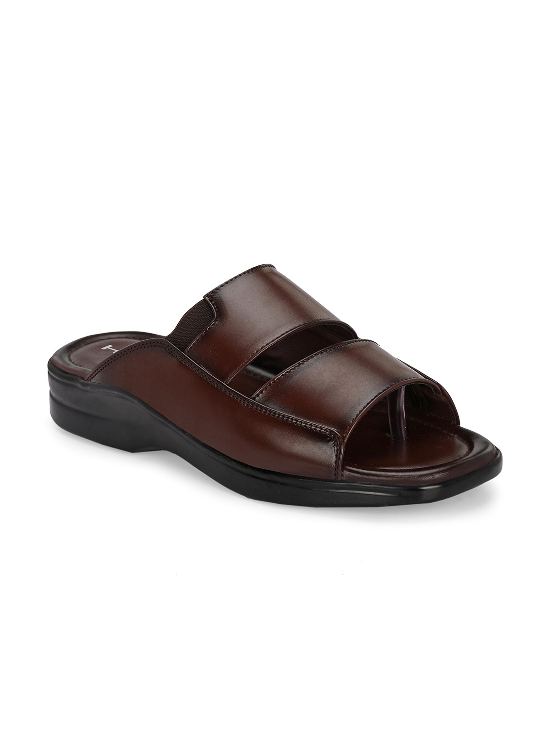 

IVRAH Men Brown Comfort Sandals