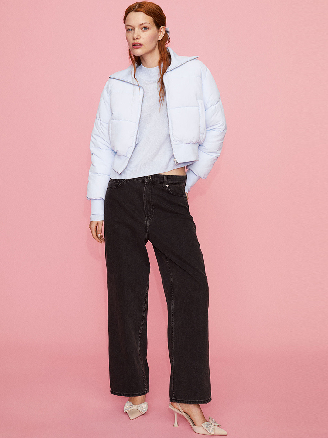 

H&M Puffer Jacket, Blue