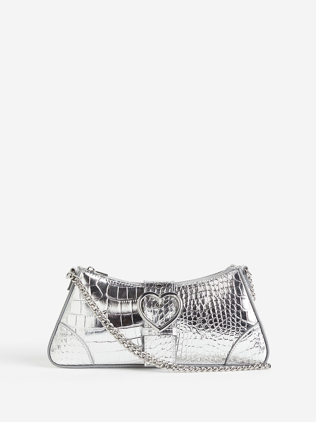 

H&M Small Shoulder Bag, Silver
