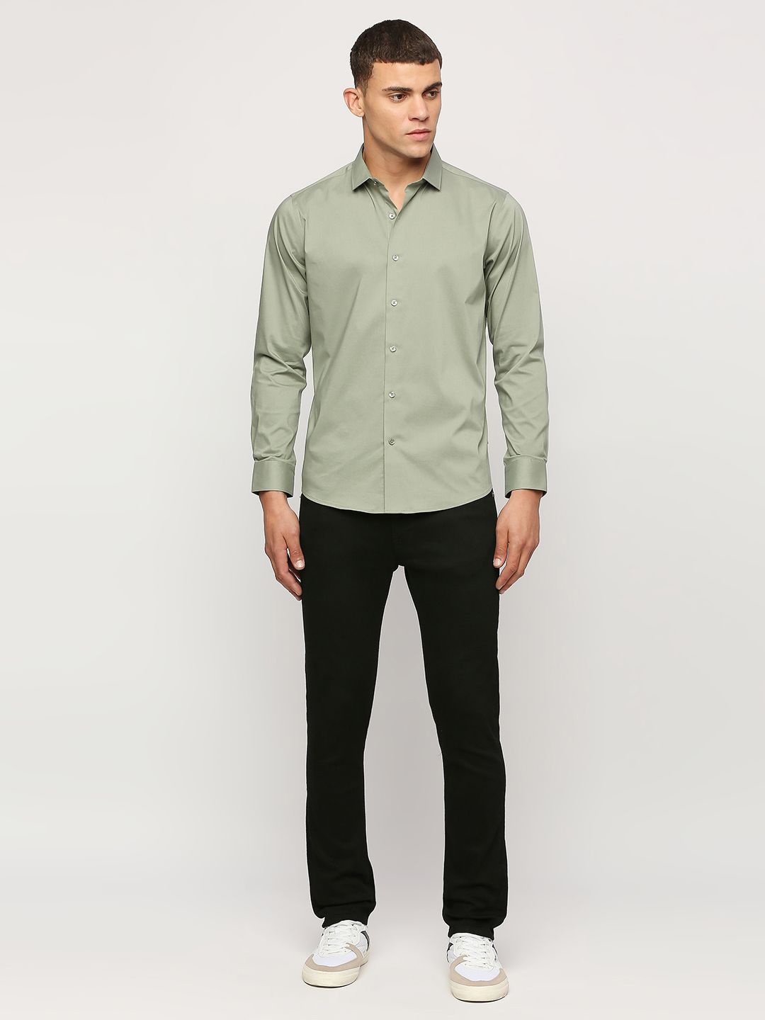 

Pepe Jeans Spread Collar Casual Shirt, Olive