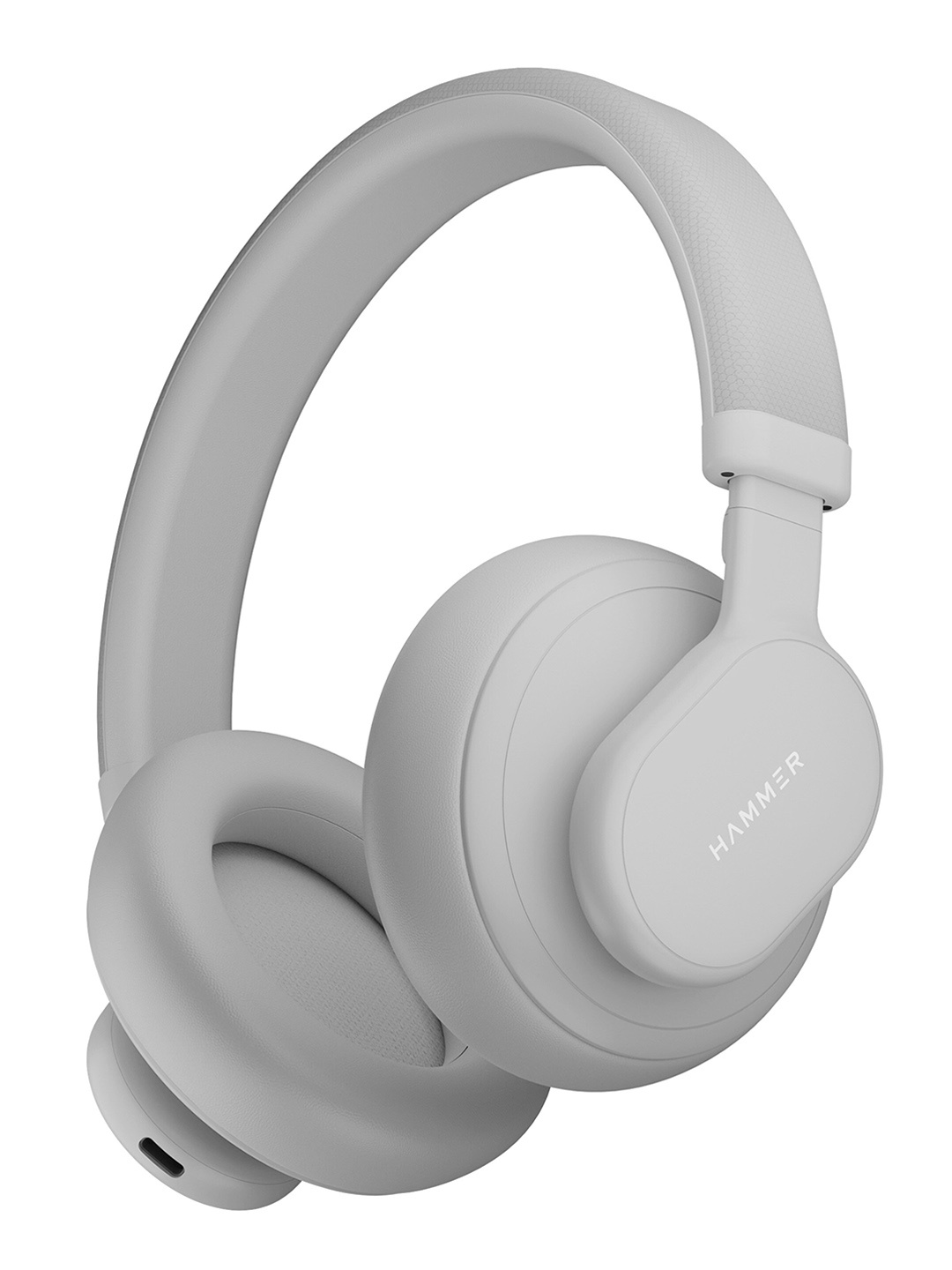 

HAMMER Bash Max Touch Control Over the Ear Wireless Bluetooth Headphone with Mic, Grey