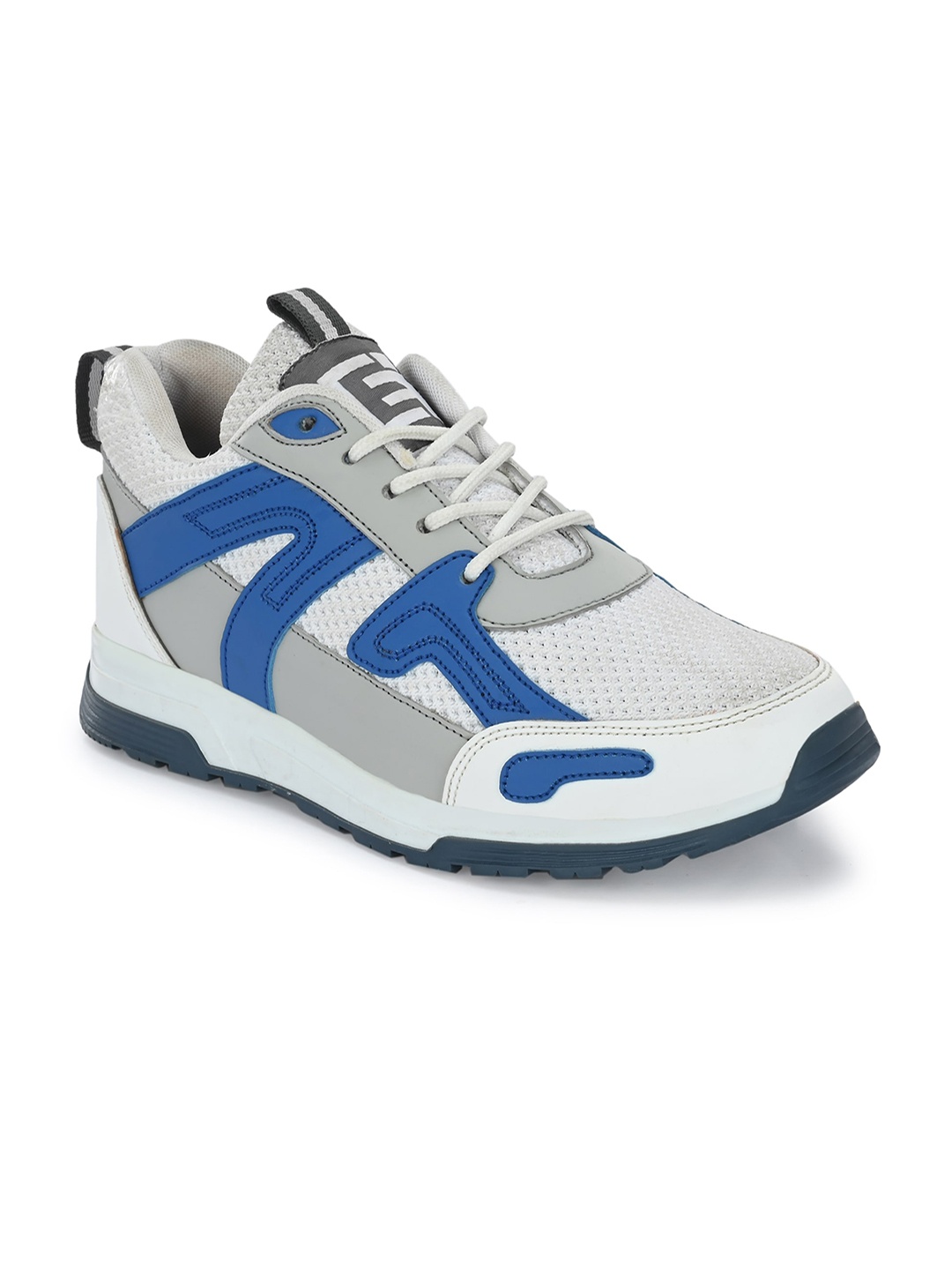 

Eego Italy Men Drip Colourblocked Comfort Insole Basics Sneakers, White