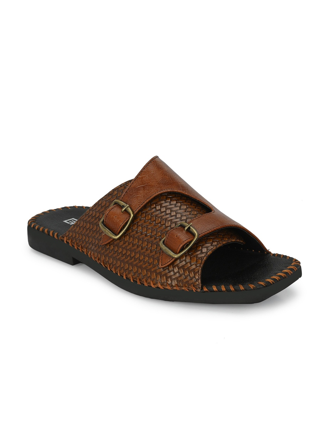 

Eego Italy Men Textured Comfort Sandals, Tan