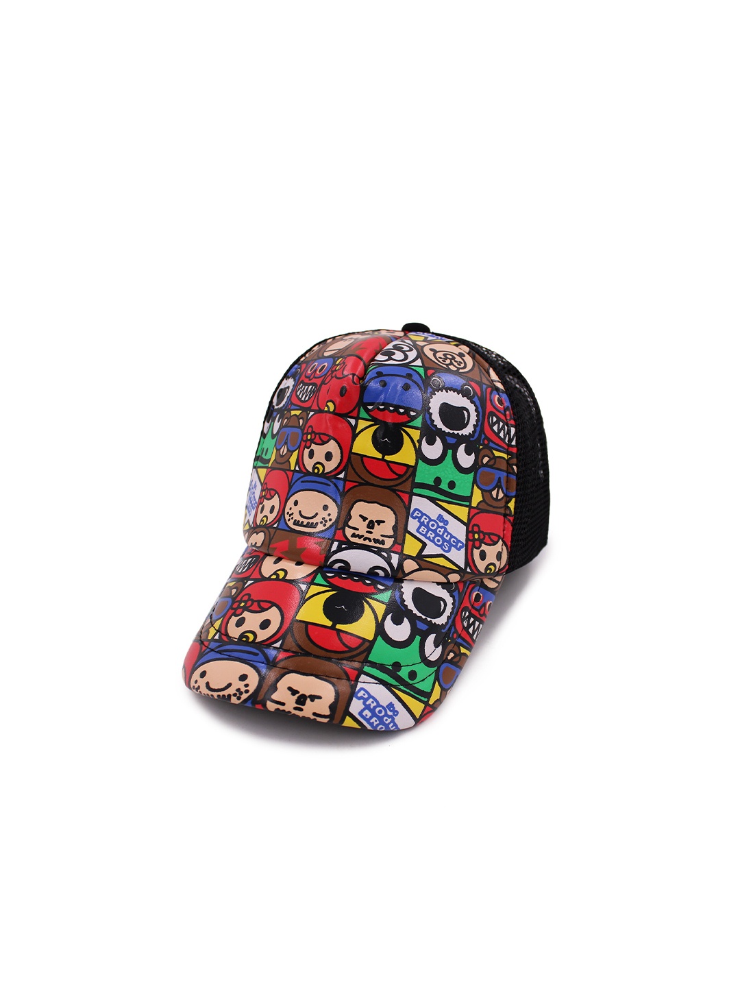 

JENNA Boys Printed Baseball Cap, Black