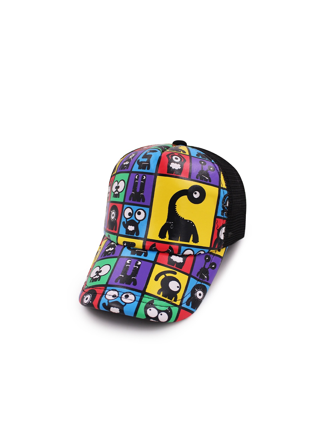 

JENNA Boys Graphic Printed Baseball Cap, Black