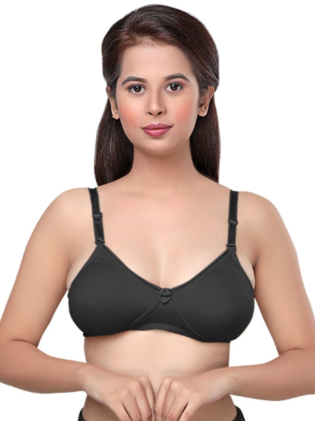 

Lovable Full Coverage Non Padded Everyday Bra - All Day Comfort, Black