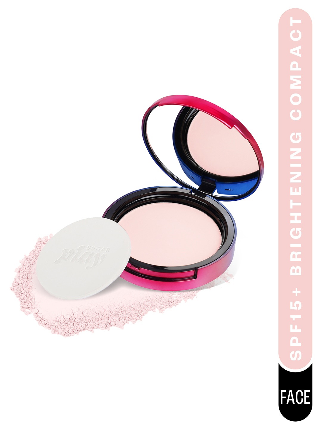 

SUGAR Play Main Character SPF15+ Brightening Compact with Squalane - 8 g, Beige