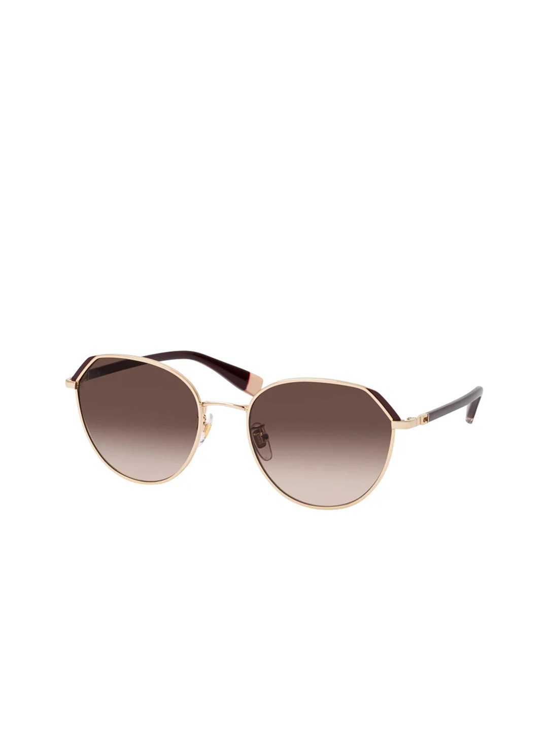 

Furla Women Lens & Round Sunglasses With UV Protected Lens SFU51354307SG, Brown