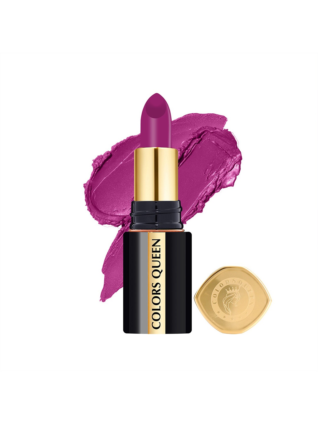 

Colors Queen Luxury Matte Non Transfer Bullet Lipstick 4g - Maple Magenta 04