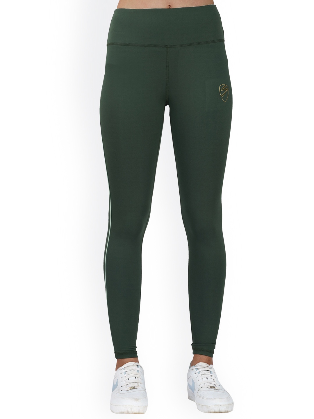 

UNPAR by SG Women Ankle Length Tights, Green