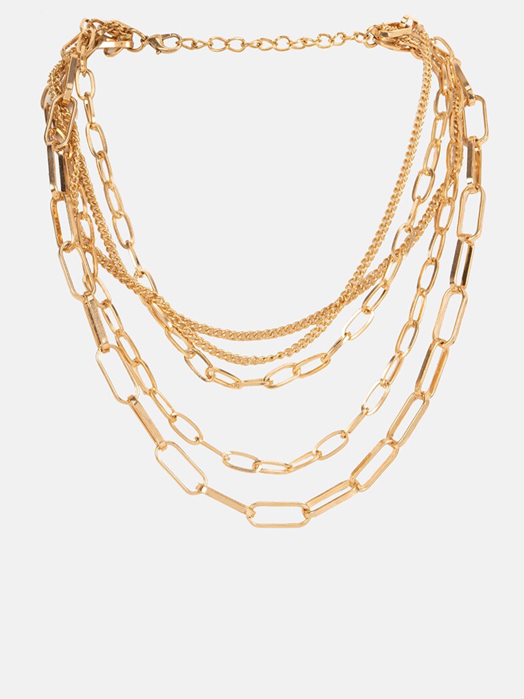 

Kazo Minimal Layered Necklace, Gold