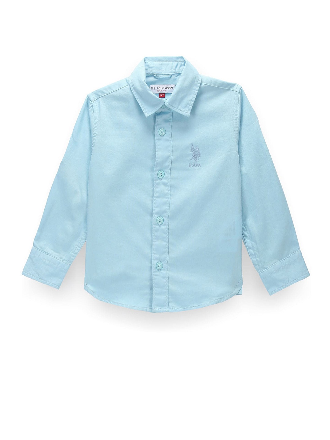 

U.S. Polo Assn. Kids Boys Classic Pure Cotton Casual Shirt, Blue