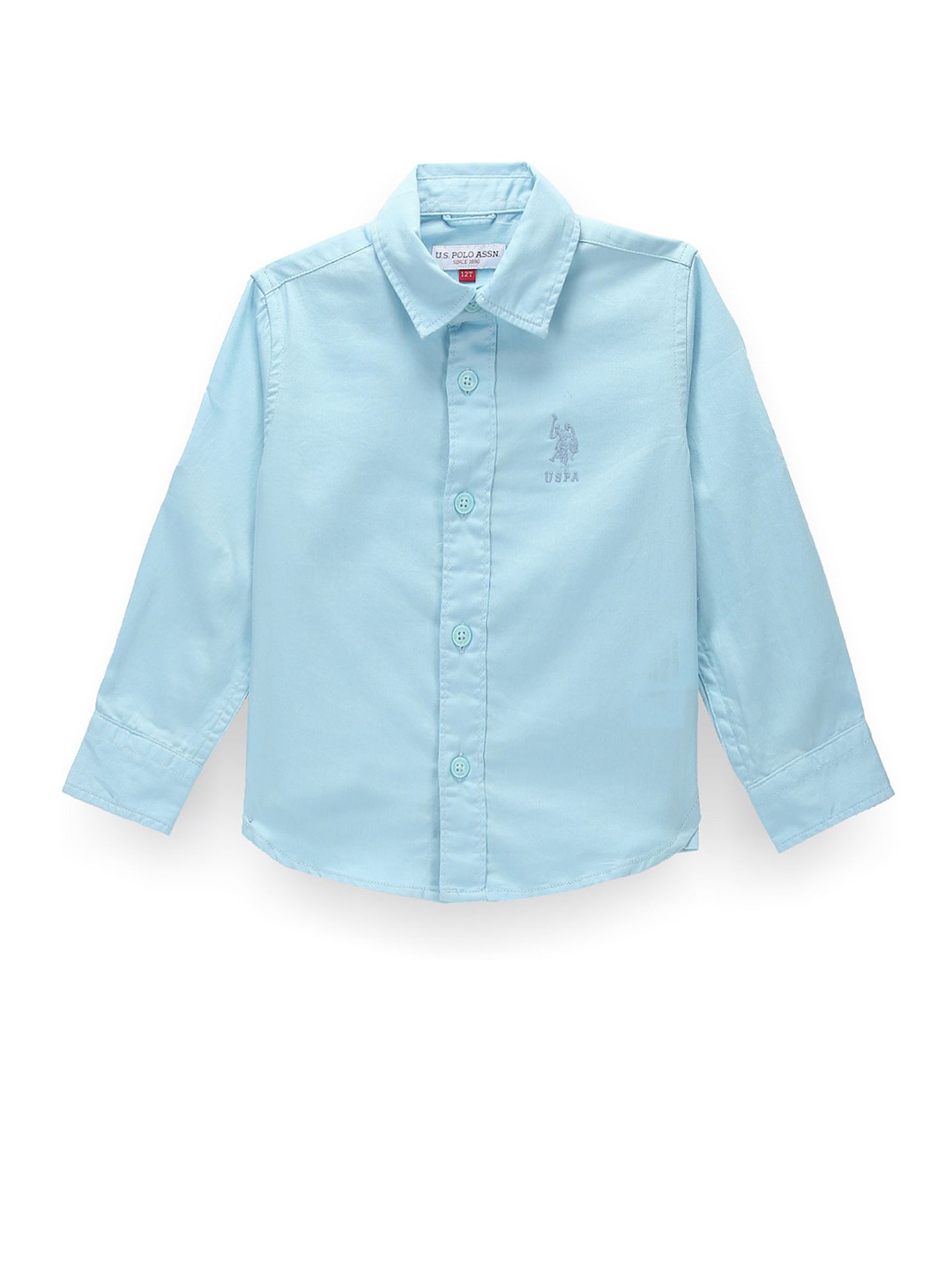 

U.S. Polo Assn. Kids Boys Classic Pure Cotton Casual Shirt, Blue