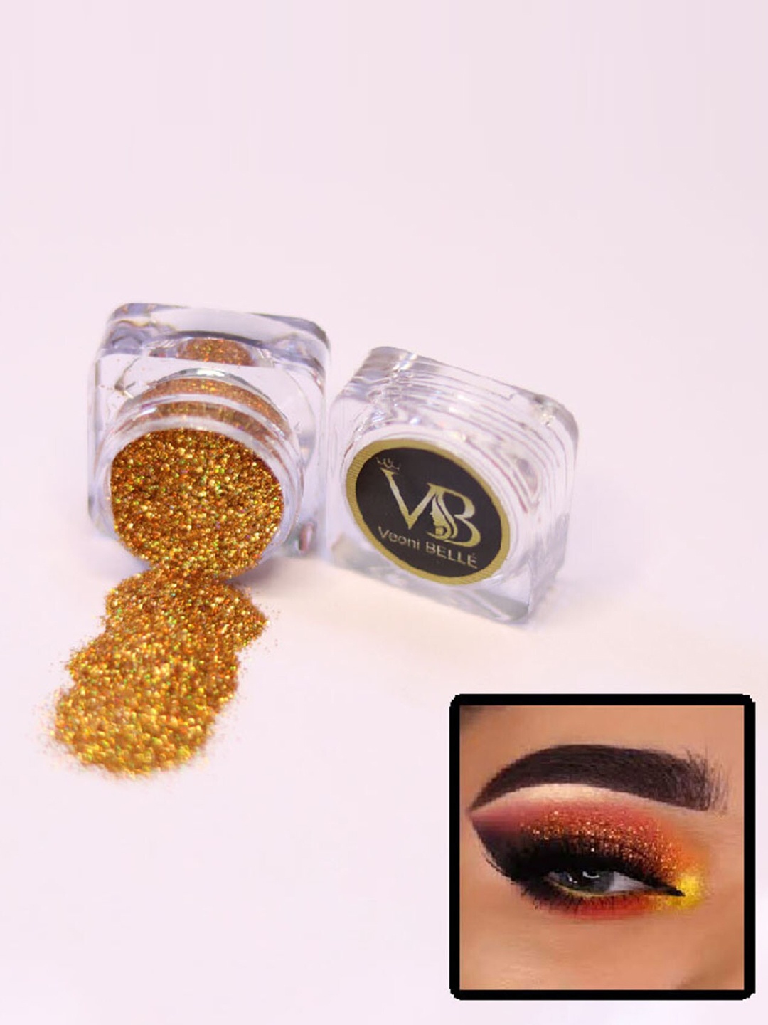 

Veoni BELLE 5 Professional Cosmetic Eyeshadow-Antique Gold-Champagne Gold-Copper-Peach-Red