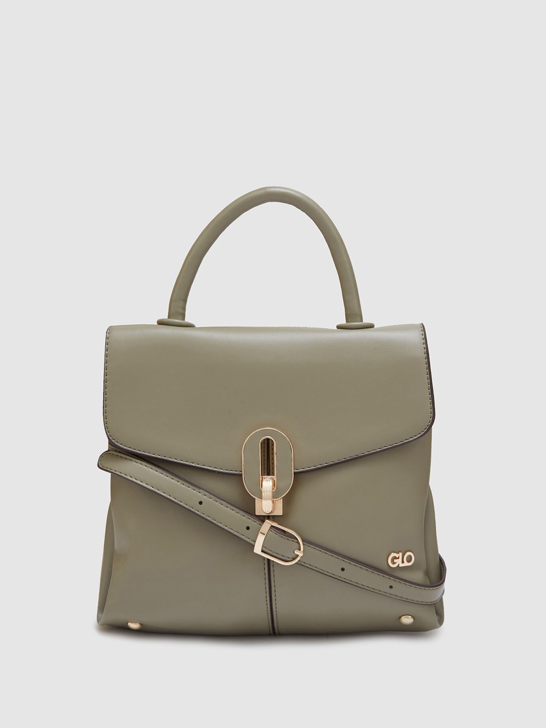 

Globus Women Olive Solid Casual Handheld Bag