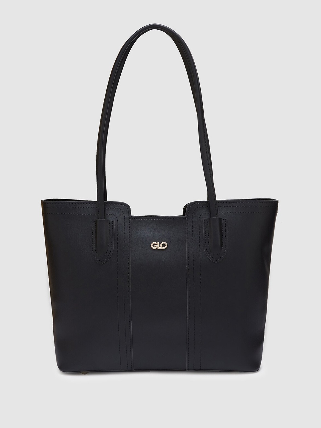 

Globus Solid Casual Tote Bag, Black