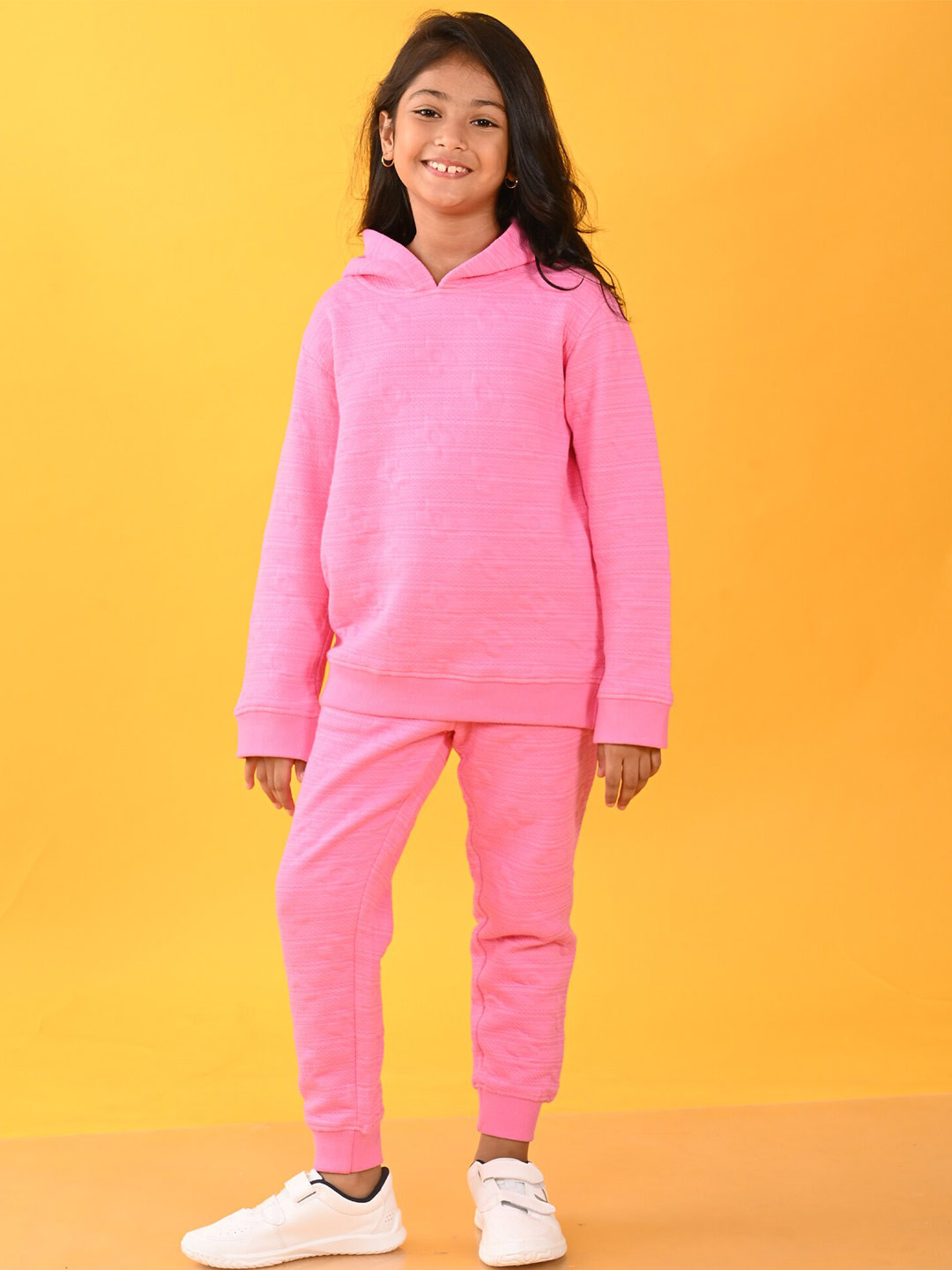 

Anthrilo Girls T-shirt With Trousers, Pink