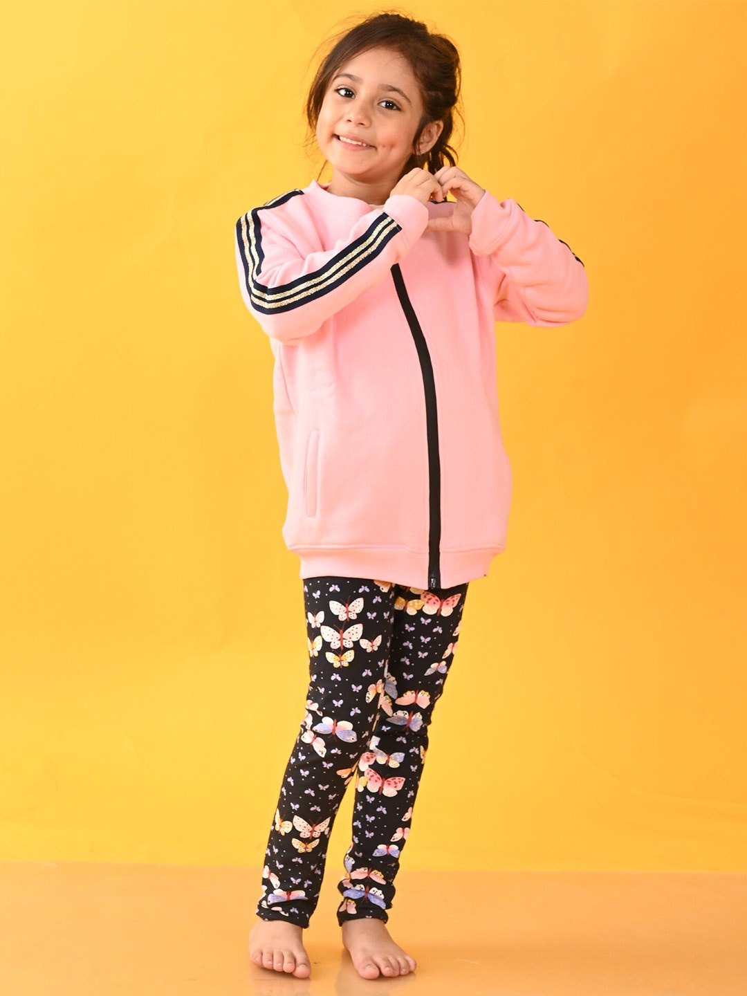 

Anthrilo Girls T-shirt with Trousers, Blue