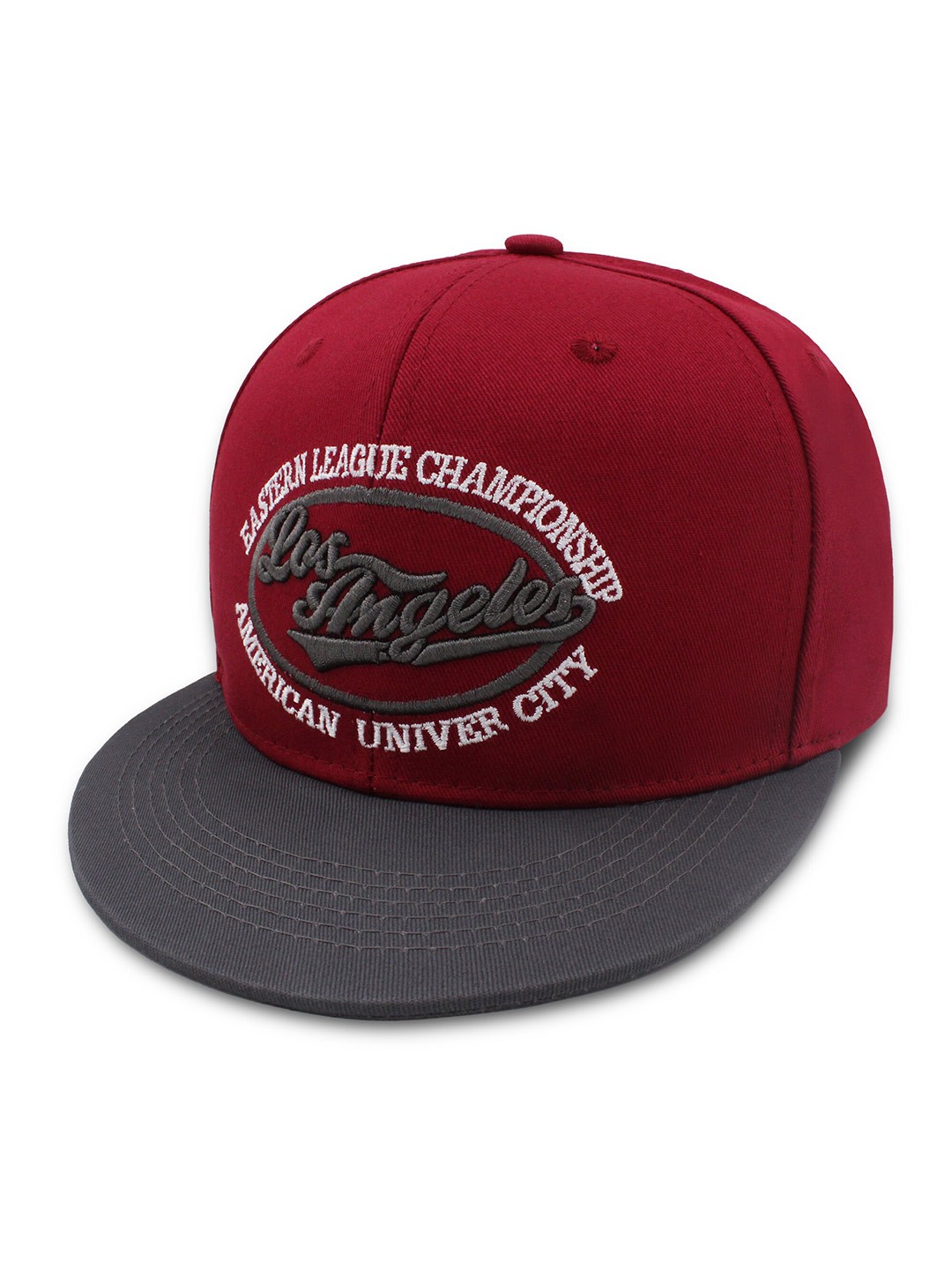 

JENNA Men Embroidered Baseball Cap, Red