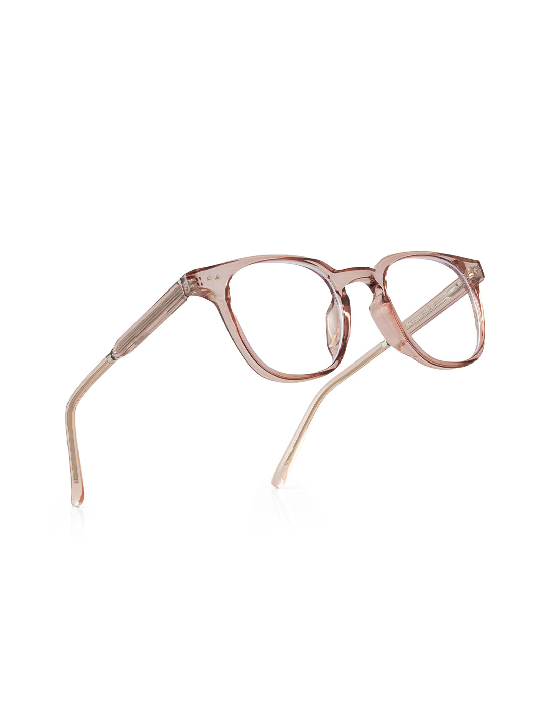 

ROYAL SON Unisex Full Rim Square Frames, Brown
