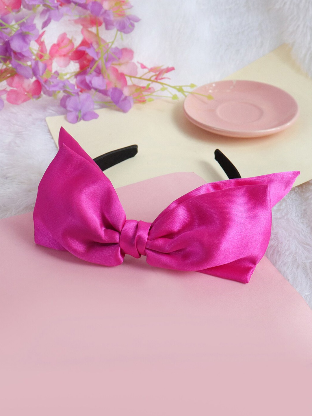 

Soho Boho Studio Bow Hairband, Pink
