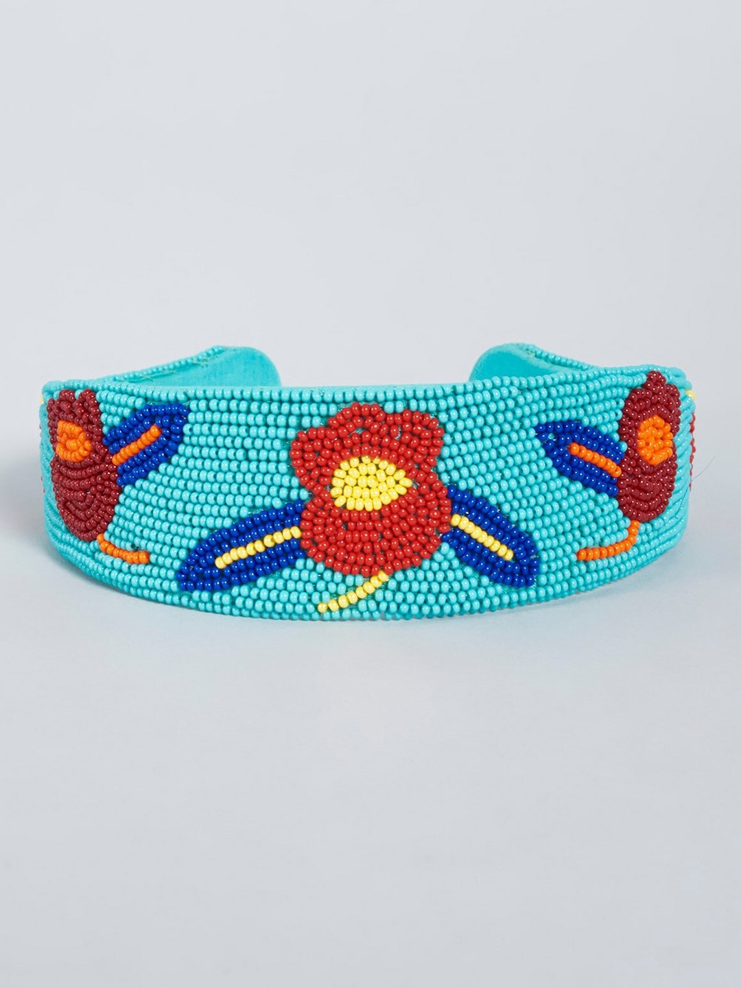 

Choko Girls Beaded Hairband, Blue