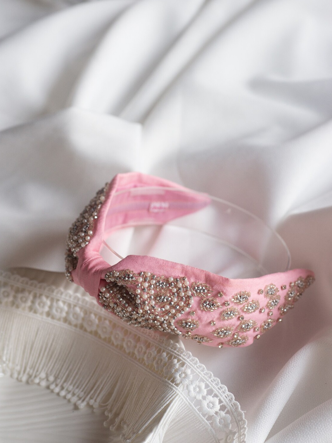 

Choko Girls Embellished Hairband, Pink