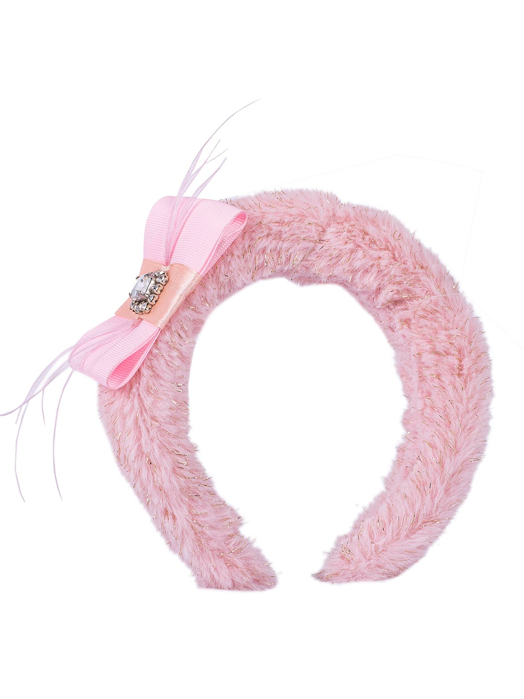 

Choko Girls Fur Hairband, Pink