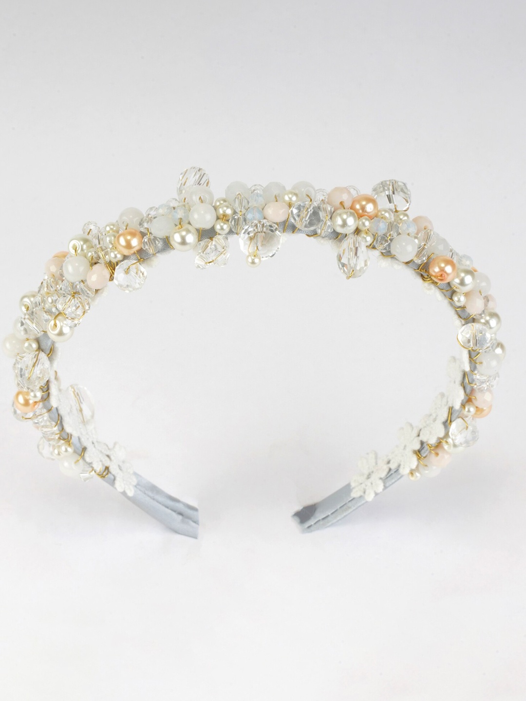 

Choko Girls Beaded Hairband, Blue
