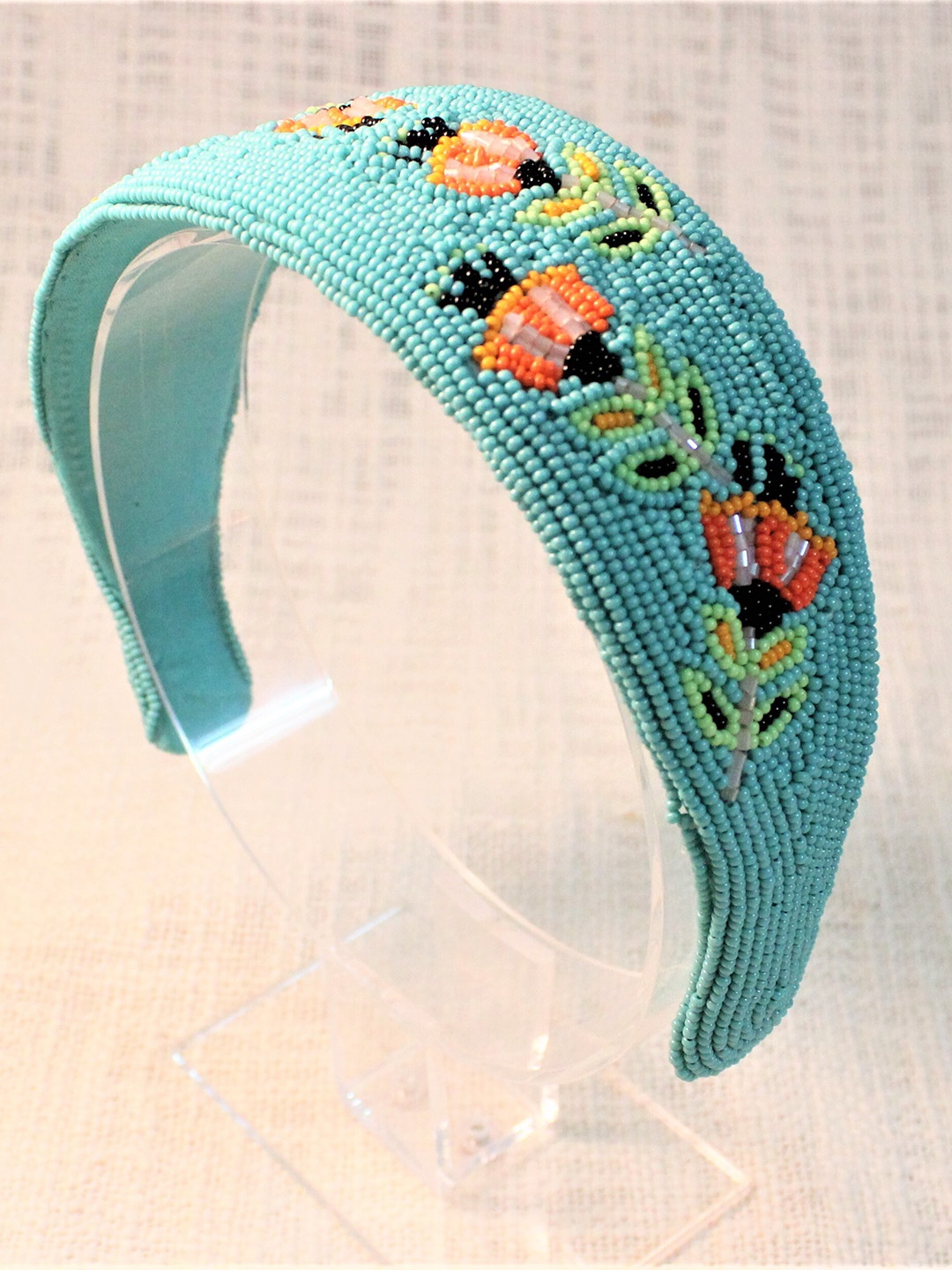 

Choko Girls Beaded Hairband, Blue