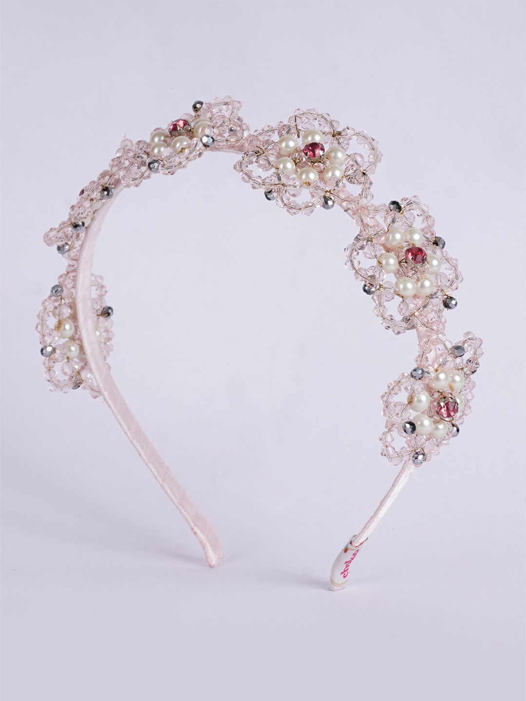 

Choko Girls Beaded Hairband, Pink